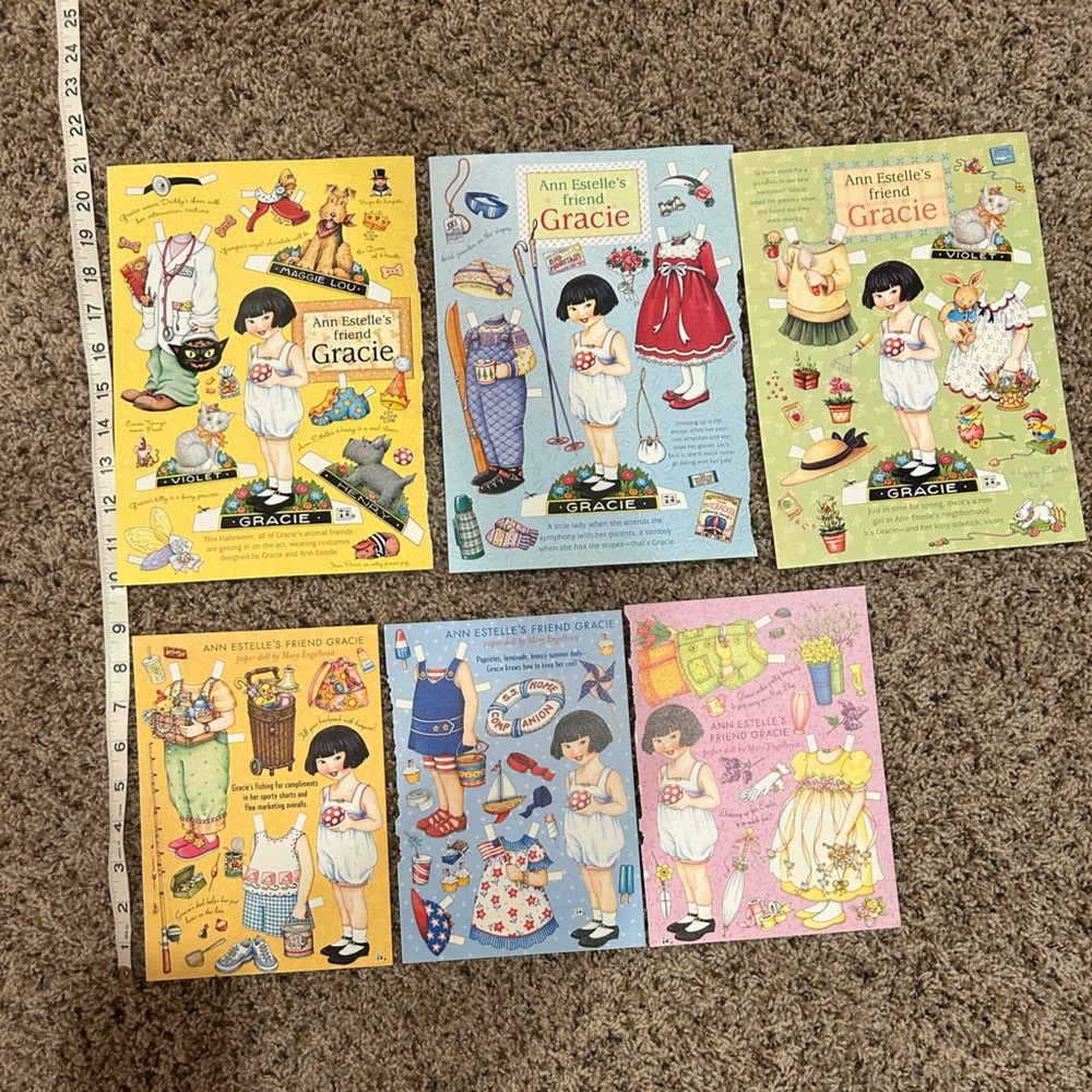 Mary Engelbreit Home Companion Paper Doll Insert - Gracie